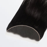 StariaHair 14-20 Inch 13"x4" Straight HD Lace Frontal #1B