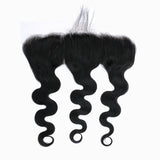 StariaHair 12-20 Inch 13"x6" Body Wave HD Lace Frontal #1B