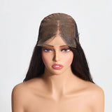 StariaHair 5"x5" HD Glueless Lace Body Wave 180% Closure Wig #1B