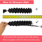 StariaHair #4 Deep Wave Hair Bulk Hair for Braiding