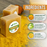 Turmeric Soap Bar for Glowing Skin (6-Pack)