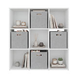 Lena 9-Cube Storage Organizer Bookcase