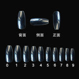 500 transparent / natural fake nails