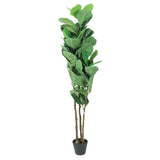 5FT Artificial Fiddle Leaf Fig Tree with Planter