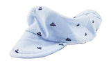 stylesilove Infant Toddler Baby Boys Blue Romper, Pants, Vest and Hat 4-Piece Gentlemen Formal Wear Clothing Set