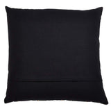 Fennco Styles Tribal Mud Cloth 100% Cotton Decorative Throw Pillow Cover & Insert 20 x 20 Inch - Black Geometric Pillow for Couch, Living Room and Bedroom Décor