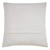Fennco Styles Distressed Metallic Foil Design Cotton Throw Pillow - Gold Throw Pillow for Couch, Living Room and Bedroom Décor