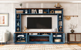 U-Can 95.5" Wall Unit Entertainment Center