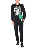 Alexander Mcqueen Men Jogging Pants With Embroidered Skull
