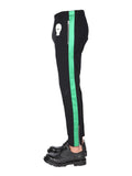 Alexander Mcqueen Men Jogging Pants With Embroidered Skull