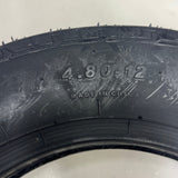 CARLSTAR Sport Trail LH Tire 4.80-12 DOT 3A0B5 Black