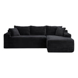 106.3" Cloud Modular Sectional Sofa Couch with L-Shape Chaise