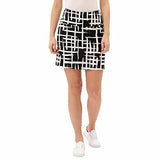 SCandCO Womens Comfortable Stretch Double Wraparound Skort