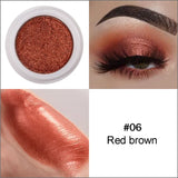 Mashed Potatoes Eye Shadow Metal Chameleon Makeup Palette Shimmer Pigment Single Color Eye Shadow Shine Diamond Shadow