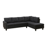 69.5" x 97.5" L-Shaped 2 Pieces Sectional Sofa