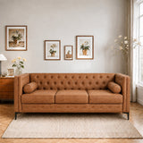 78.5" Bolster Pillow Sofa