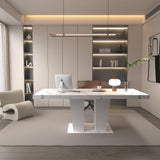 Extendable Dining Room Table for 6-10, Modern All