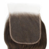 Medium Brown Body Wave 5x5 HD Lace Human Hair Closure