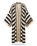 Wanderlust Striped Boho Kimono