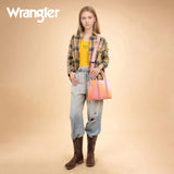 Wrangler Tote Bag for Women Designer Satchel Handbags Top-handle Purses with Strap