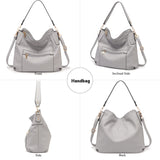 Large Crossbody Bags Ladies Shoulder Handbags Purse and Wallet Set for Women Totes Hobo Purses