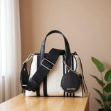 Calvin Klein Women's Millie 2 in 1 Triple Compartment Mini Satchel Crossbody