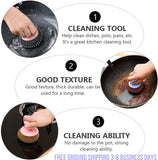 10pcs Cleaning Ball Brush Cleaning Brush Kitchen Cleaner Dish Brush Kitchen Scrubber Kitchen Helper Washing Brush Steel Wire Ball Scrubber Wire Brush Dish Towel Kitchen Accessory