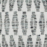 Fennco Styles Grey Diamond Design Pure Cotton Decorative Throw Pillow – Luxury Textured Cushion for Couch, Sofa, Bedroom, Office and Living Room Décor