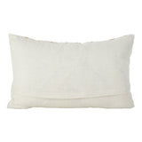 Fennco Styles Distressed Metallic Foil Design Cotton Throw Pillow - Gold Throw Pillow for Couch, Living Room and Bedroom Décor