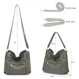 Large Crossbody Bags Ladies Shoulder Handbags Purse and Wallet Set for Women Totes Hobo Purses
