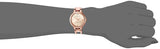 Women's Elegant Diamond Accent Watch – Stainless Steel Quartz Bracelet Watch