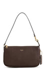 Coach Women's Natural Grain Leather Plaza Bag
