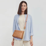 Crossbody Bags for Women Rfid Travel Crossbody Purses Leather Handbags Medium Shoulder bag with Adjustable Strap