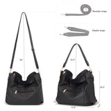 Large Crossbody Bags Ladies Shoulder Handbags Purse and Wallet Set for Women Totes Hobo Purses