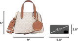 Calvin Klein Women's Millie 2 in 1 Triple Compartment Mini Satchel Crossbody