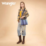 Wrangler Tote Bag for Women Designer Satchel Handbags Top-handle Purses with Strap