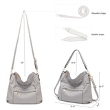 Large Crossbody Bags Ladies Shoulder Handbags Purse and Wallet Set for Women Totes Hobo Purses