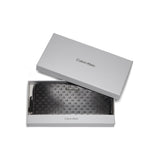 Calvin Klein Women's Key Item Saffiano Continental Zip Around Wallet With Wristlet Strap