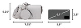 Calvin Klein Women's Millie Triple Compartment Camera Bag Crossbody