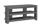 42 Inch TV Stand with Storage Shelves