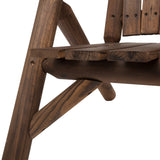 Outsunny 2-Seat Wooden Adirondack Chair