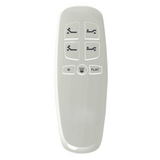 Full Adjustable Bed Base with Wireless Remote - Blue-Gray