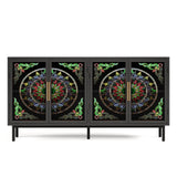 60.3 " Decorative Cabinet with 4 Doors