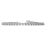 6.5 CTW Lab Grown Diamond (G/VS) Tennis Bracelet in Choice of 14k White or Yellow Gold - AGI Certified
