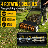 26-Inch Push Lawn Sweeper