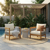 Porto Outdoor Club Chair Sets of 2