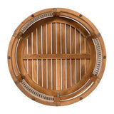 27.95" Acacia Wood Outdoor Coffee Table