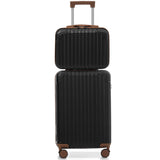 2-Piece Hardshell Luggage Set, Lightweight ABS Suitcase