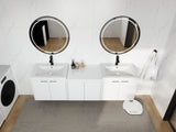 Stylish 72" Bathroom Vanity With Resin Sink
