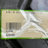 MAXAM Industrial & Forklift Tire Dot 0823 Sz 8.25-15 N.H.S Black MS801